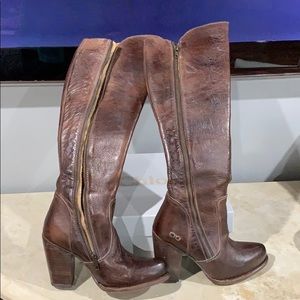 Bed Stu cobbler platform boots